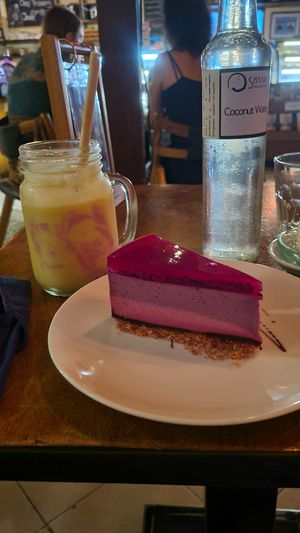 Cheesecake at Sayuri Healing Food in Ubud
