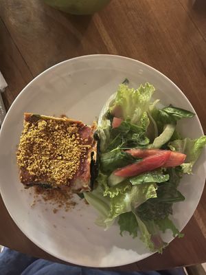 Raw “lasagna"  at Sayuri Healing Food in Ubud