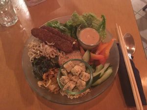 Ocean bowl - big portion - tasty - fresh food ! at Sayuri Healing Food in Ubud