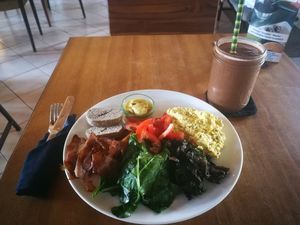 The "Big Boy Breaky", absolutely amazing!  at Sayuri Healing Food in Ubud