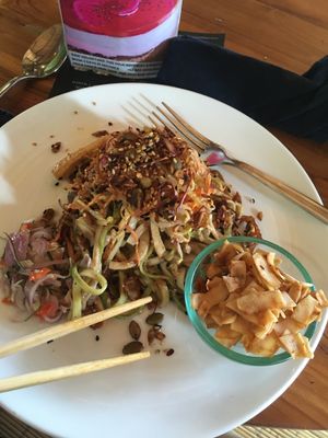 pad thai at Sayuri Healing Food in Ubud