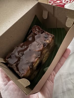 Banana cake  at Sayuri Healing Food in Ubud