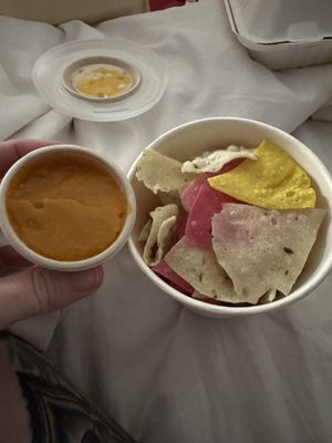 Nacho dip  at Sayuri Healing Food in Ubud