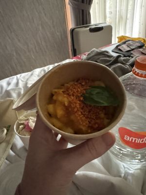 Mac n cheese, sorry bad pic  at Sayuri Healing Food in Ubud