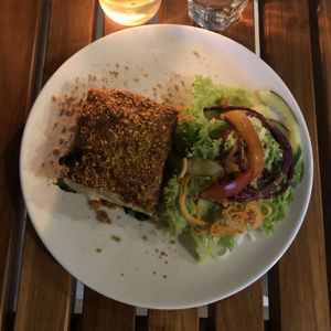 Lasagne at Sayuri Healing Food in Ubud