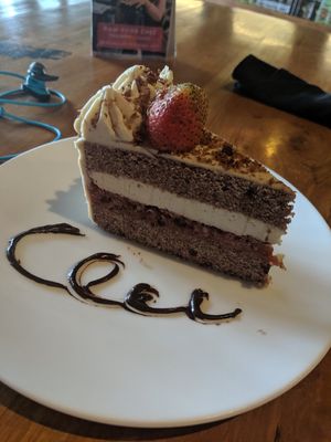 Cake enough said at Sayuri Healing Food in Ubud