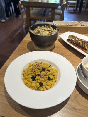 Corn  at Cun Cao Xin Yi Zu Mu Vegetarian in Shanghai