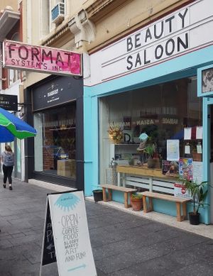 Outside at Augnablik - Pop-up in Adelaide