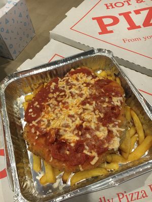 Vegan parmigiana  at Sonny's Pizza Bar in Klemzig