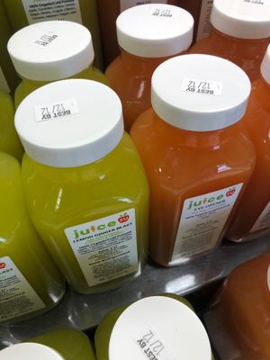 Fresh yummy cold pressed juices at Juice 2 U in Pompano Beach