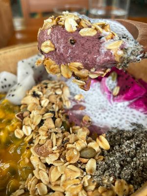 Açaí bowl   at Happy Veggie in Koh Lanta