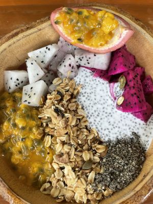 Açaí bowl   at Happy Veggie in Koh Lanta