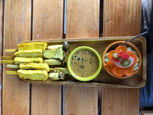 Tofu Satay  at Happy Veggie in Koh Lanta
