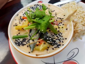 tom kha at Happy Veggie in Koh Lanta