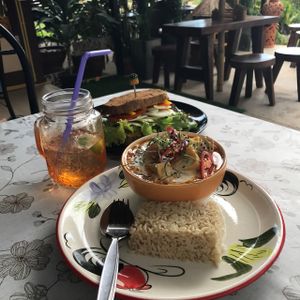 Penang Curry at Happy Veggie in Koh Lanta