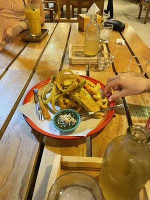 Nice for a bit different from the normal vegan Thai  at Happy Veggie in Koh Lanta