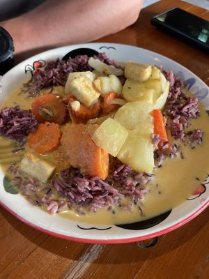 Massaman Curry  at Happy Veggie in Koh Lanta