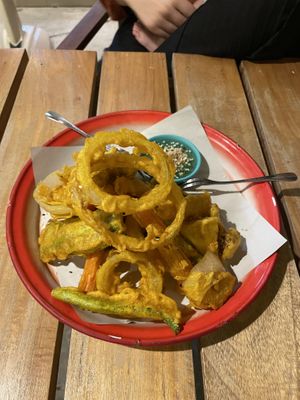 Tempura  at Happy Veggie in Koh Lanta