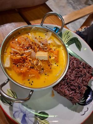 Massaman Curry at Happy Veggie in Koh Lanta