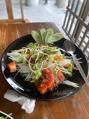 Papuga salad   at Happy Veggie in Koh Lanta