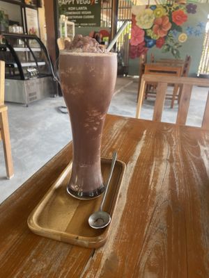 Double frappe   at Happy Veggie in Koh Lanta