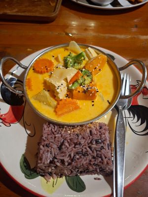 Massaman at Happy Veggie in Koh Lanta