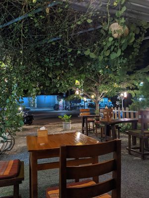 Restaurant at Happy Veggie in Koh Lanta