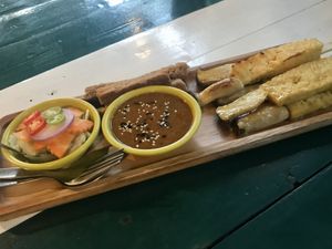 Tofu satay at Happy Veggie in Koh Lanta