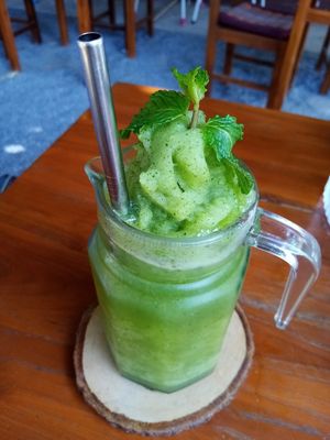 Lime mint ginger 😍 at Happy Veggie in Koh Lanta