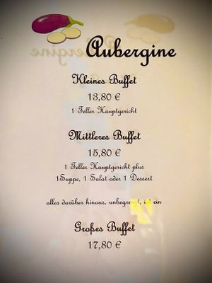 Mittagsbuffet 👩‍🍳  at Aubergine in Fulda