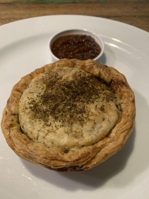 Sunrise pie. Was ok tasting    at Green Refectory in Brunswick