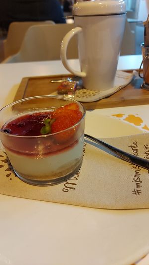 Cheesecake at Mish Mish in Alicante