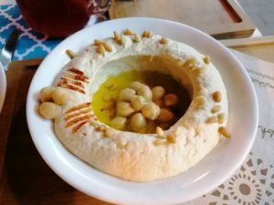 Hummus at Mish Mish in Alicante