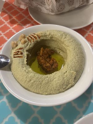Hummus  at Mish Mish in Alicante