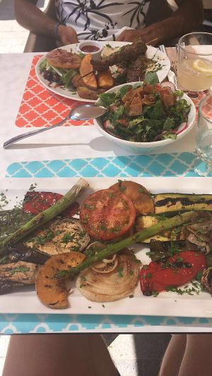 Grilled vegetables at Mish Mish in Alicante