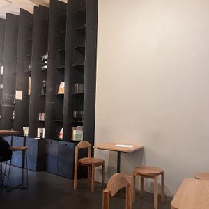 Inside  at Mok in Brussels