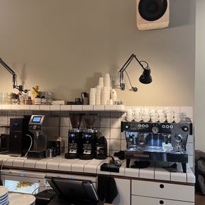 Inside  at Mok in Brussels