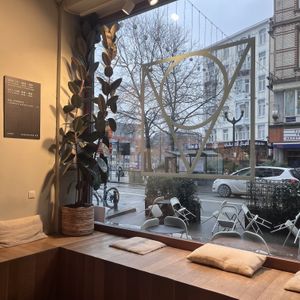 Inside  at Mok in Brussels