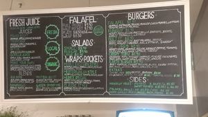 august menu 2017 at Herbivore Eatery in South Yarra