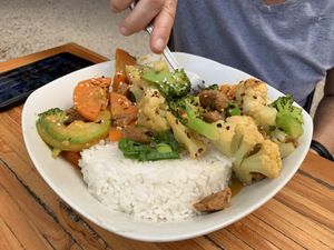 Curry! at Pura Vegan in Tamarindo