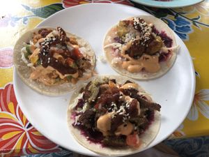 Delicious tacos! at Boquita  in Wellington