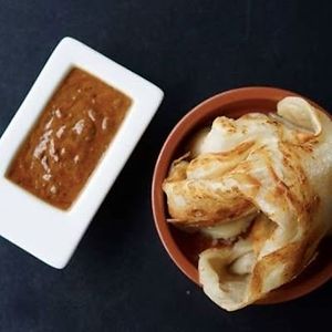 Grilled Roti with Satay Sauce at Tom Phat in Brunswick