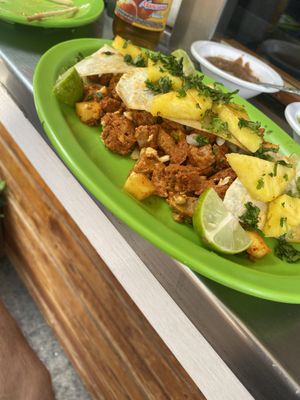   at Veganisimo Loncheria in Mexico City