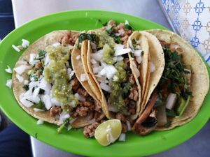 Tienen buenas salsas además at Veganisimo Loncheria in Mexico City