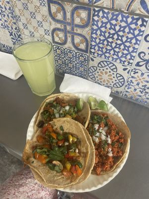   at Veganisimo Loncheria in Mexico City