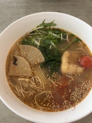 Vegan ramen  at Saborami in Okinawa