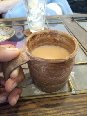 Chai tea at Saborami in Okinawa