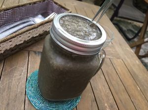 Detox Shake at Natural Cafe Niffera in Okinawa