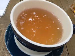 Moringa Tea at Natural Cafe Niffera in Okinawa