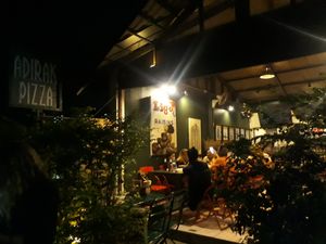 Outside at Adirak in Chiang Mai